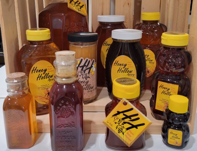 A Wide Selection of Honey Sizes