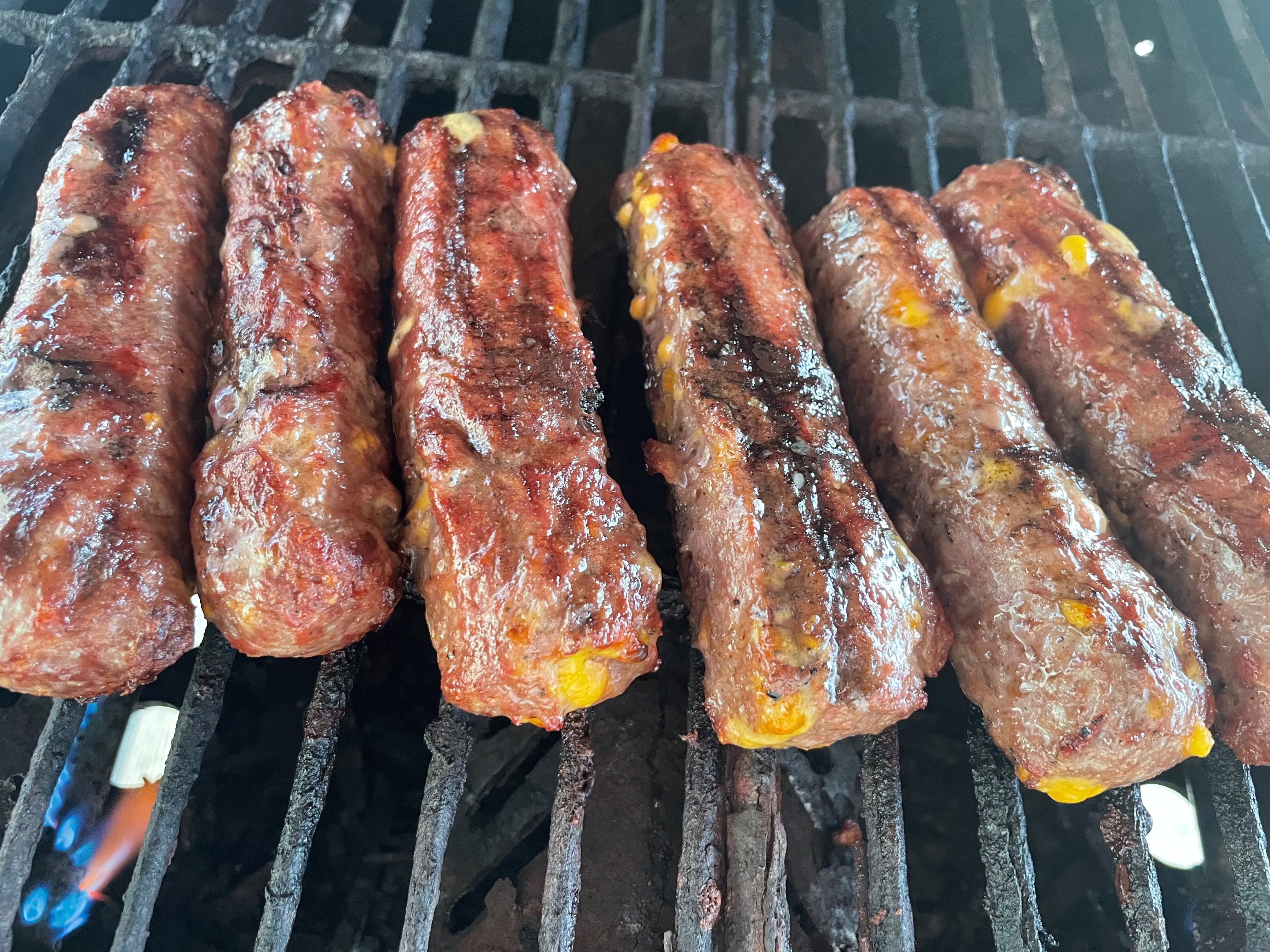 Our case-less Beef Brats - what started it all!