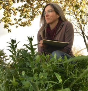 Anna Geyer with Land Alliance Farm 