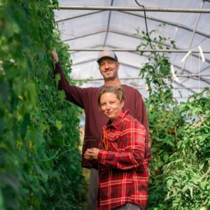 Tiffany Clifton and Matt Johnson with Long Walk Farms
