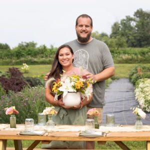 Seth and Tricia Engelbrecht with Engelbrecht Farms