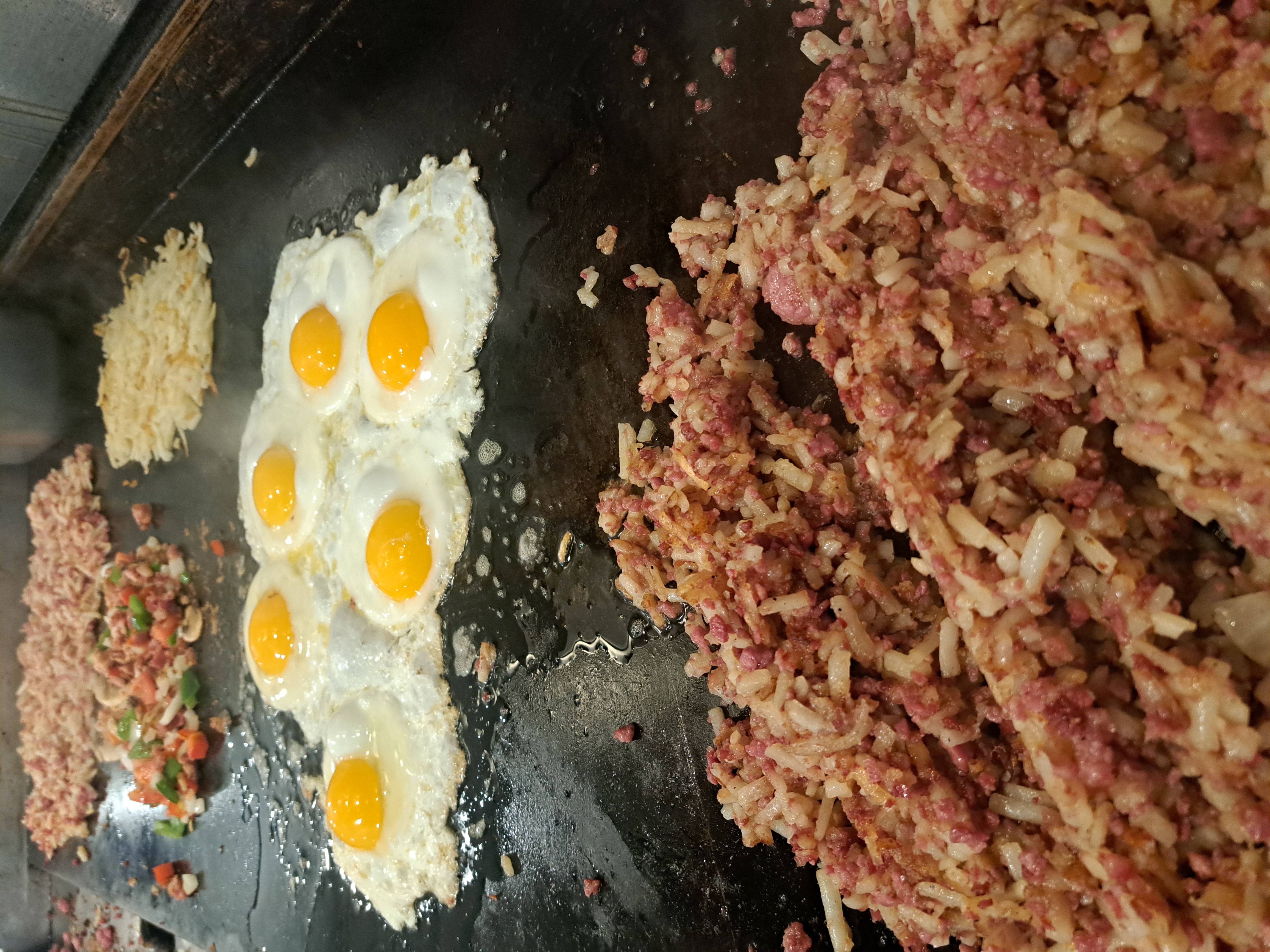Corned Beef Hash and Eggs