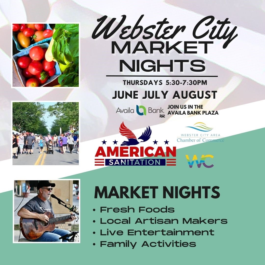 Webster City Market Nights