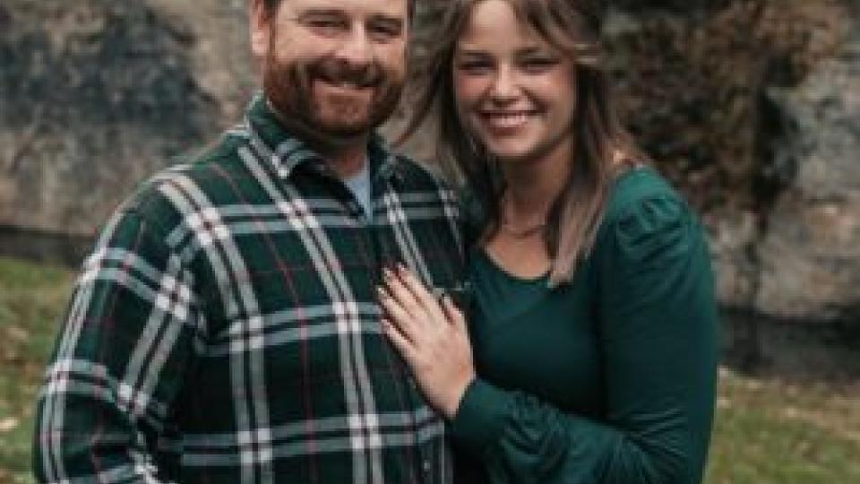 Wade and Jenna Dooley with Glenwood Century Farms  