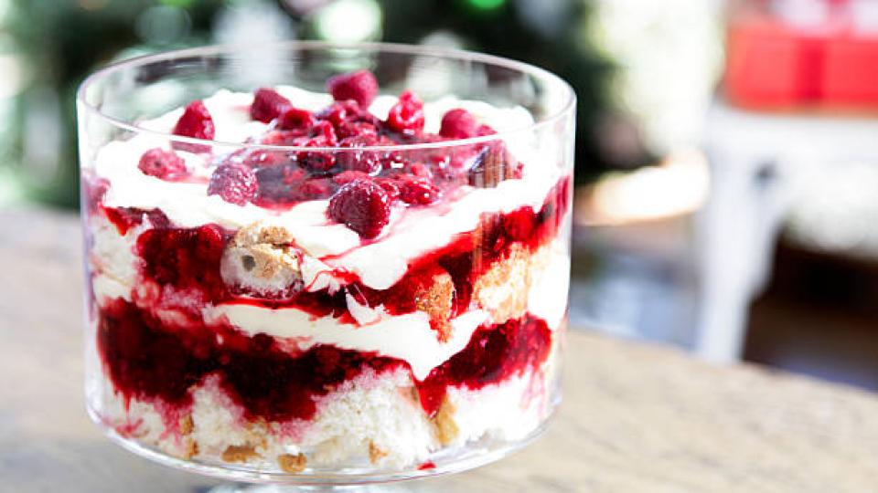 Raspberry Trifle