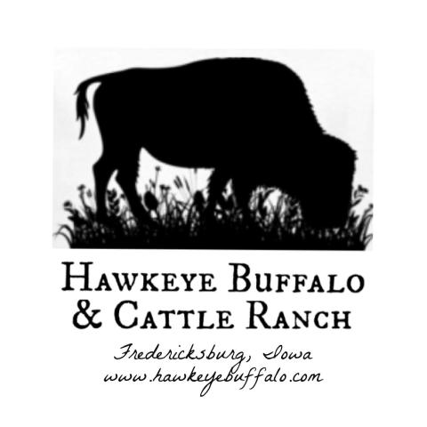Hawkeye Buffalo & Cattle Ranch Logo
