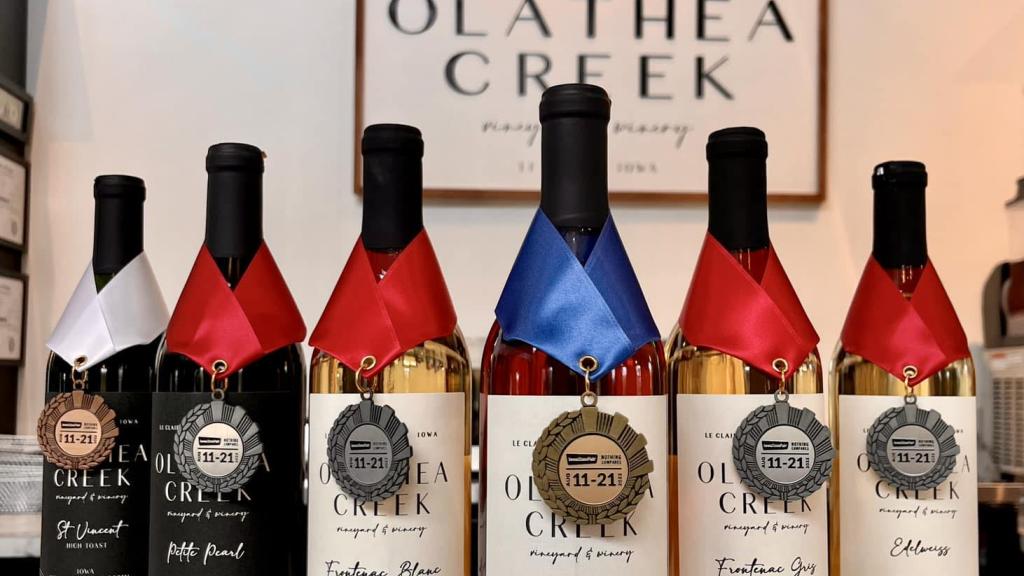 Enjoy our award winning wines