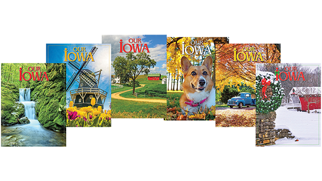 6 issues of Our Iowa magazine
