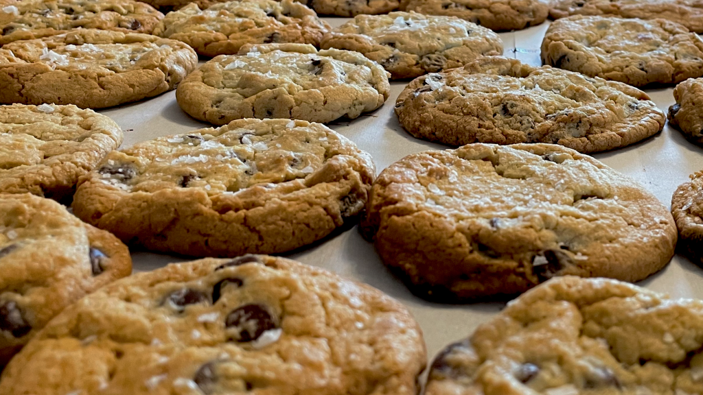 Sea Salt Chocolate Chip Cookies