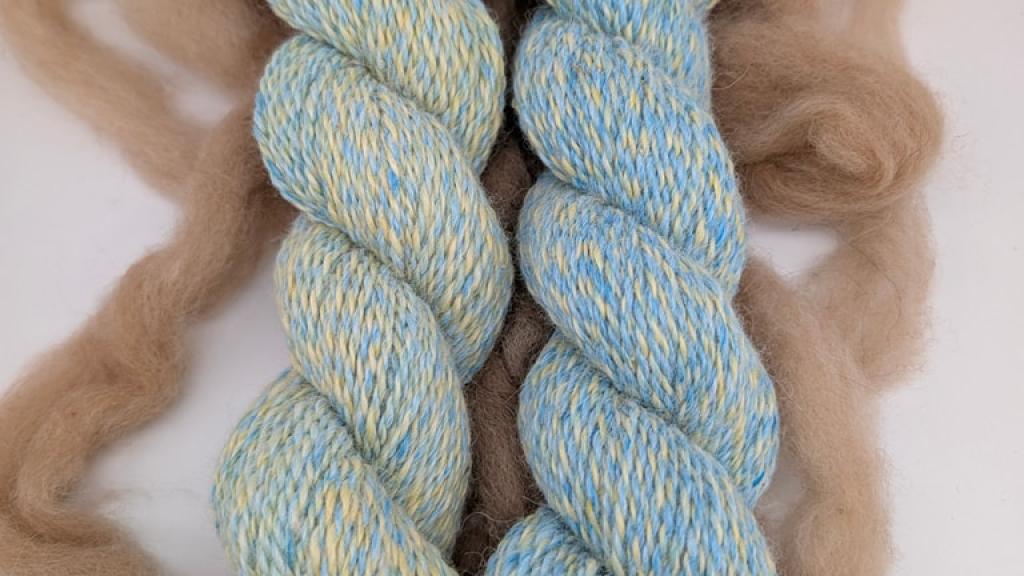Colorful yarn
