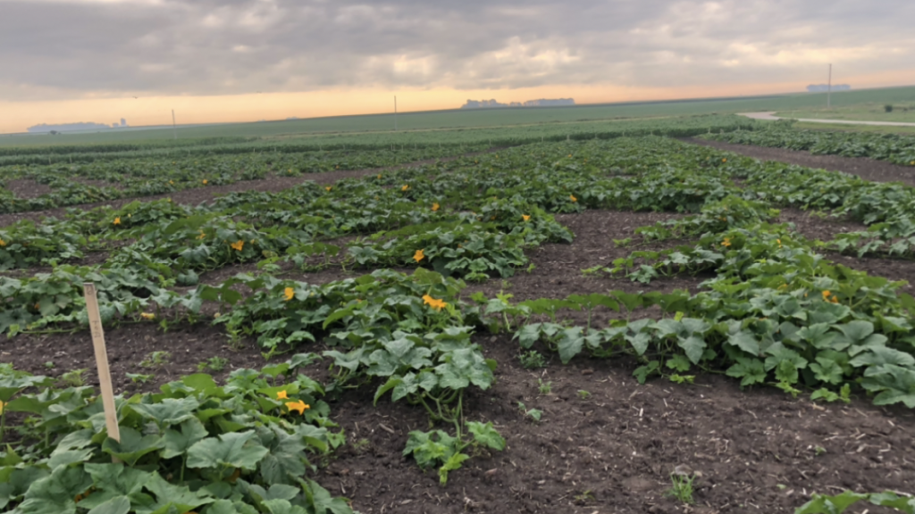 Picture of pumpkin patch