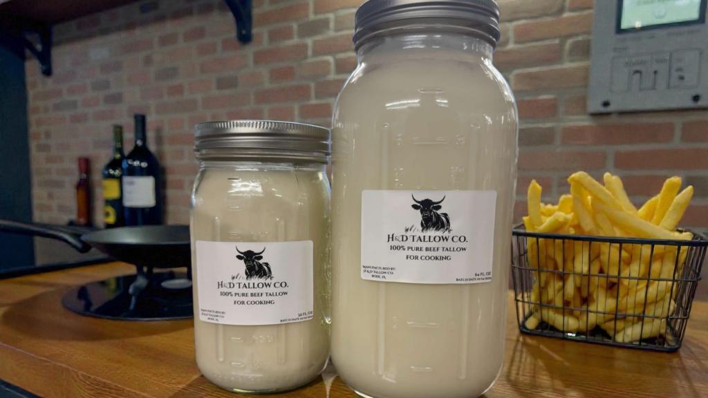 100% Pure Beef Cooking Tallow-Your tastebuds will thank you!