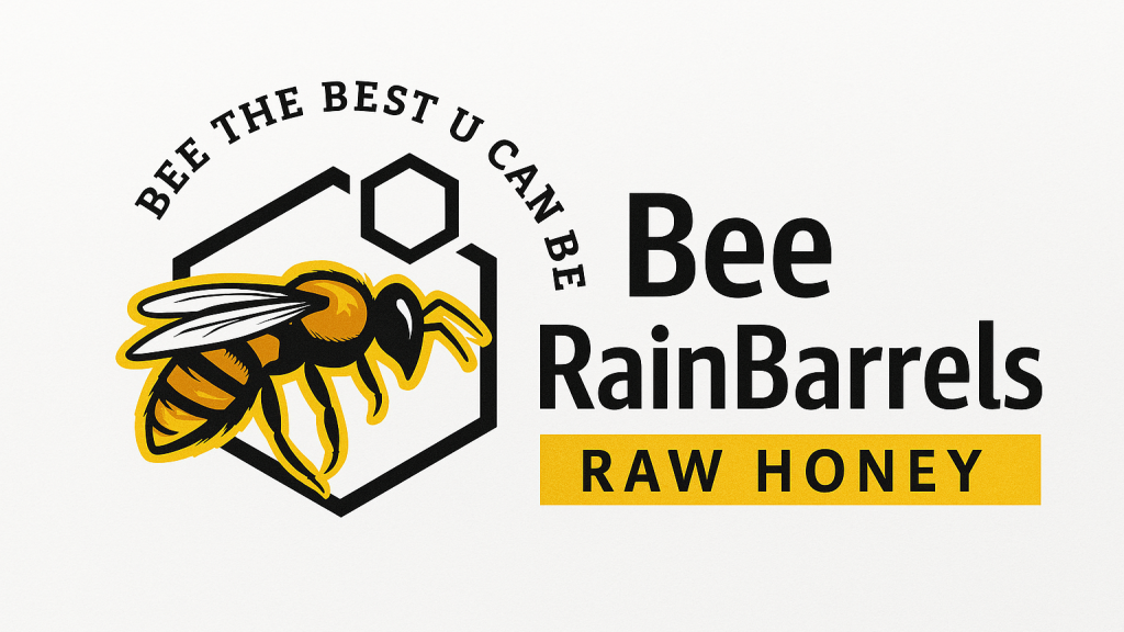 Bee Rain Barrels  and Raw Honey