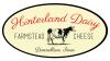 Hinterland Dairy logo with cow