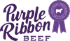 Purple Ribbon Beef Logo