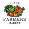 Osage Farmers Market logo with basket of produce